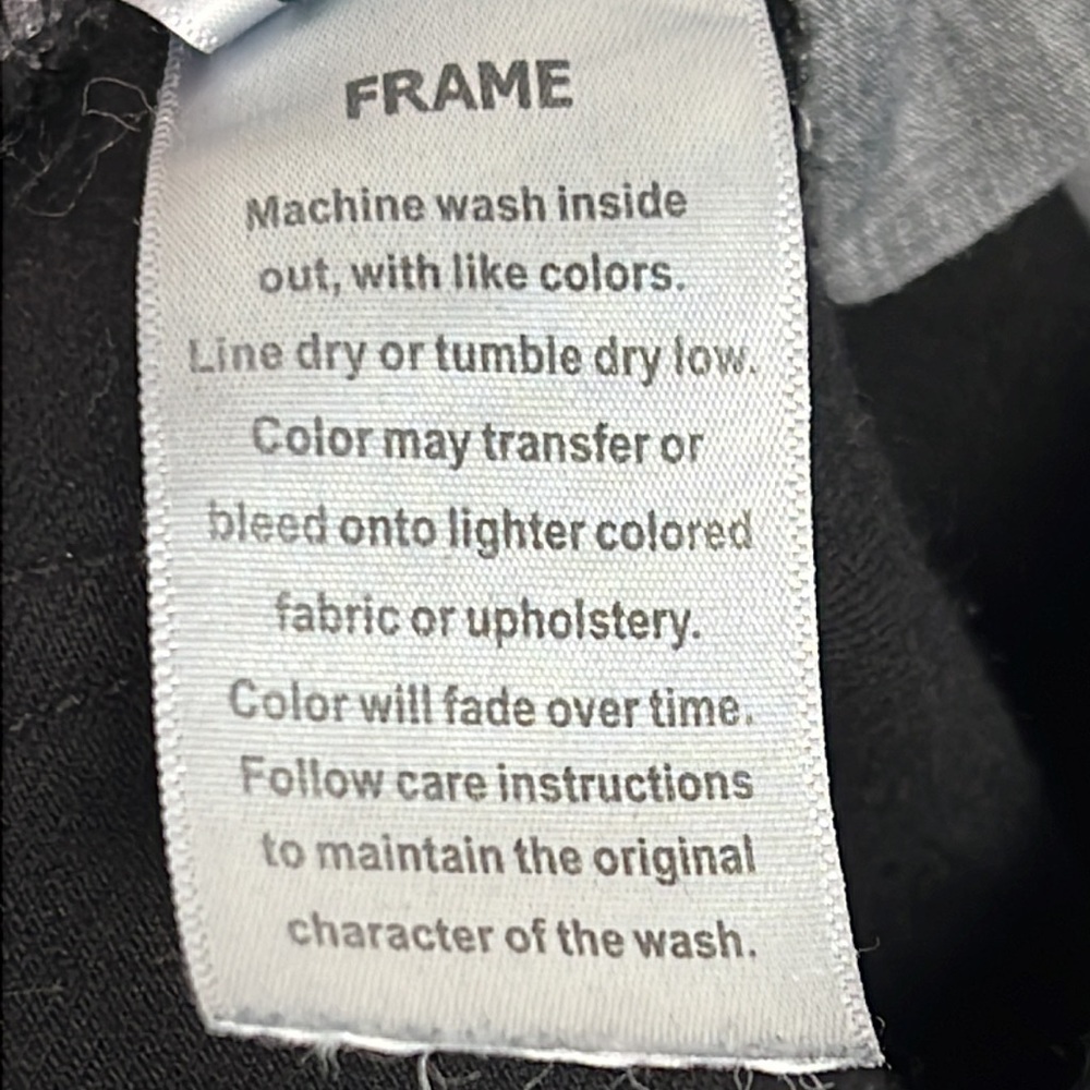 FRAME DENIM Black fitted flare jean - Picture 11 of 11